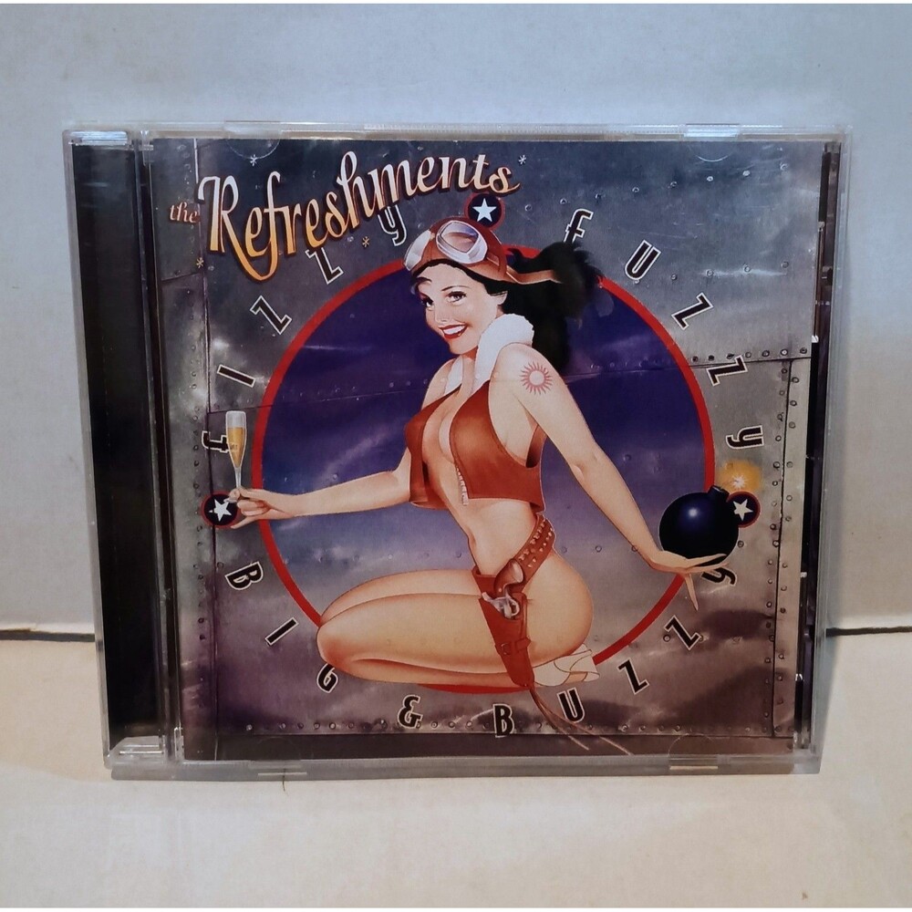 The Refreshments Fizzy Fuzzy Big & Buzzy (CD, 1996)-Polygram Records-Roots Rock